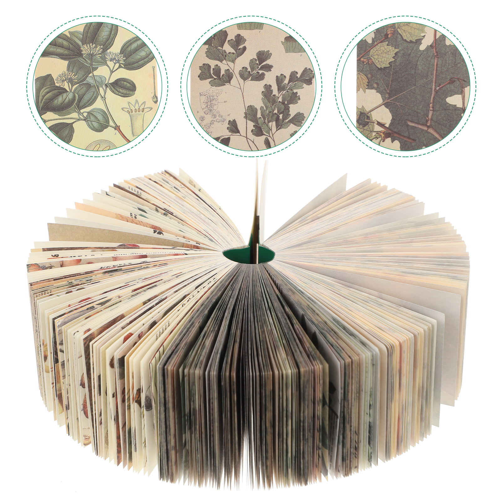 Decorative Vintage Notebook with Pad Papers