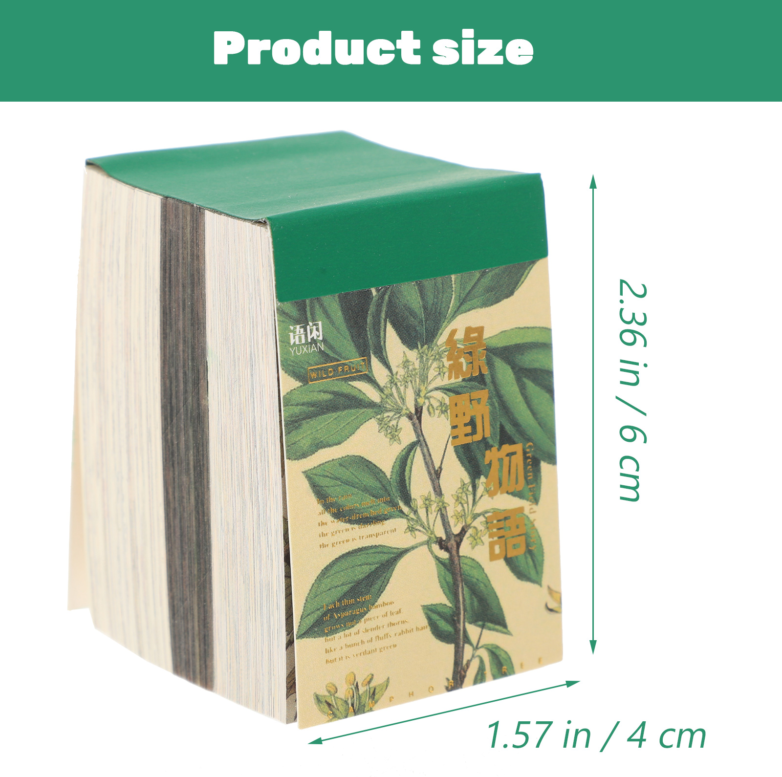 Decorative Vintage Notebook with Pad Papers