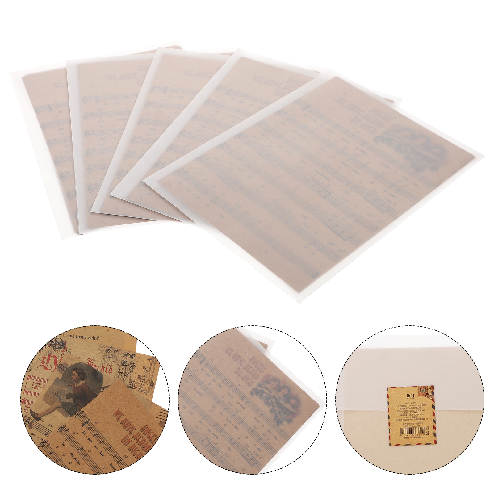 NUOLUX Decorative Journaling Paper Set