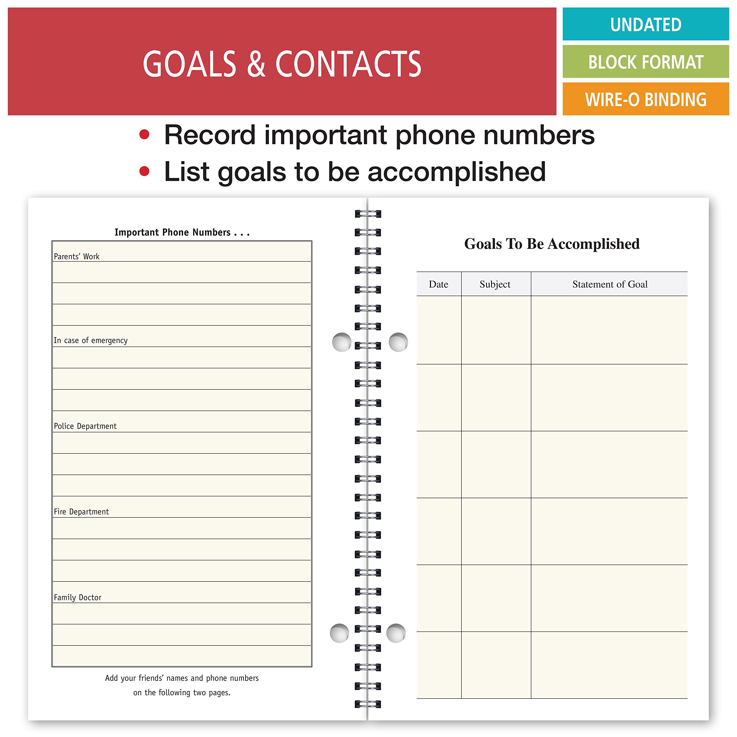 Elementary Student Planner by Elan Publishing Company