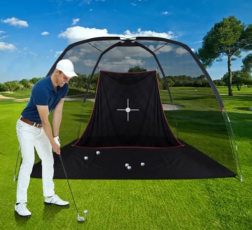 Portable Indoor Golf Practice Net for All Skill Levels