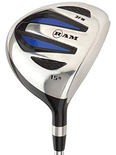 Ram Golf EZ3 Men's Steel Wood Set with Headcovers