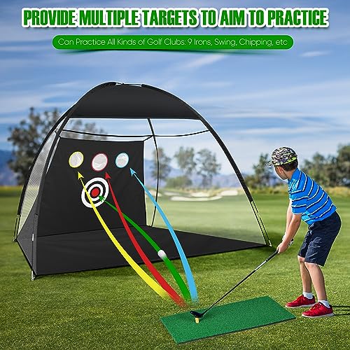 10x7ft Golf Practice Net for Home Use