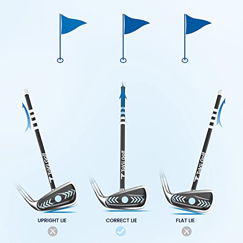ToVii Magnetic Golf Alignment Rods - Swing Training Aid