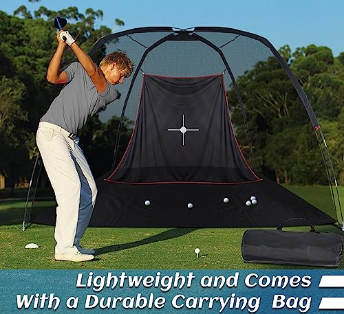 Portable Indoor Golf Practice Net for All Skill Levels