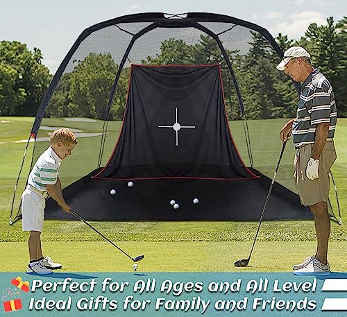 Portable Indoor Golf Practice Net for All Skill Levels