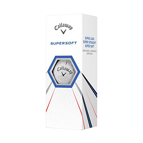 Callaway Supersoft Golf Balls 2021, White