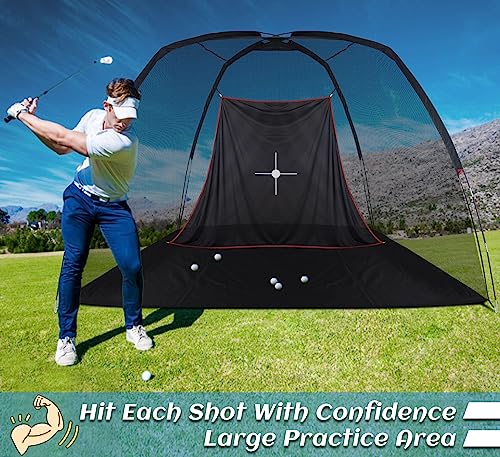 Portable Indoor Golf Practice Net for All Skill Levels