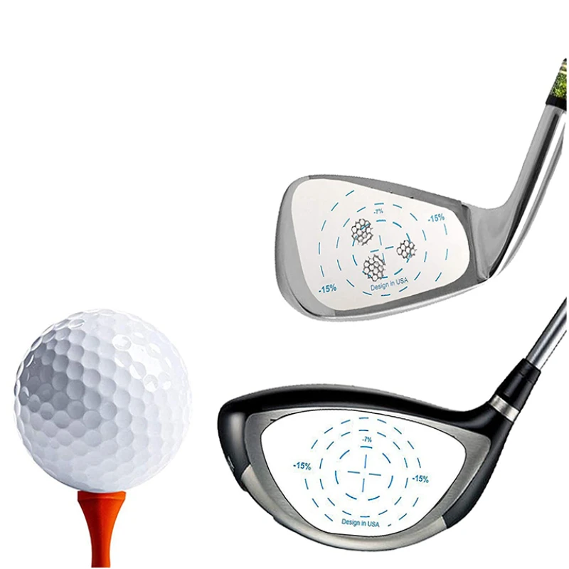 Golf Club Impact Tape Stickers for Swing Training