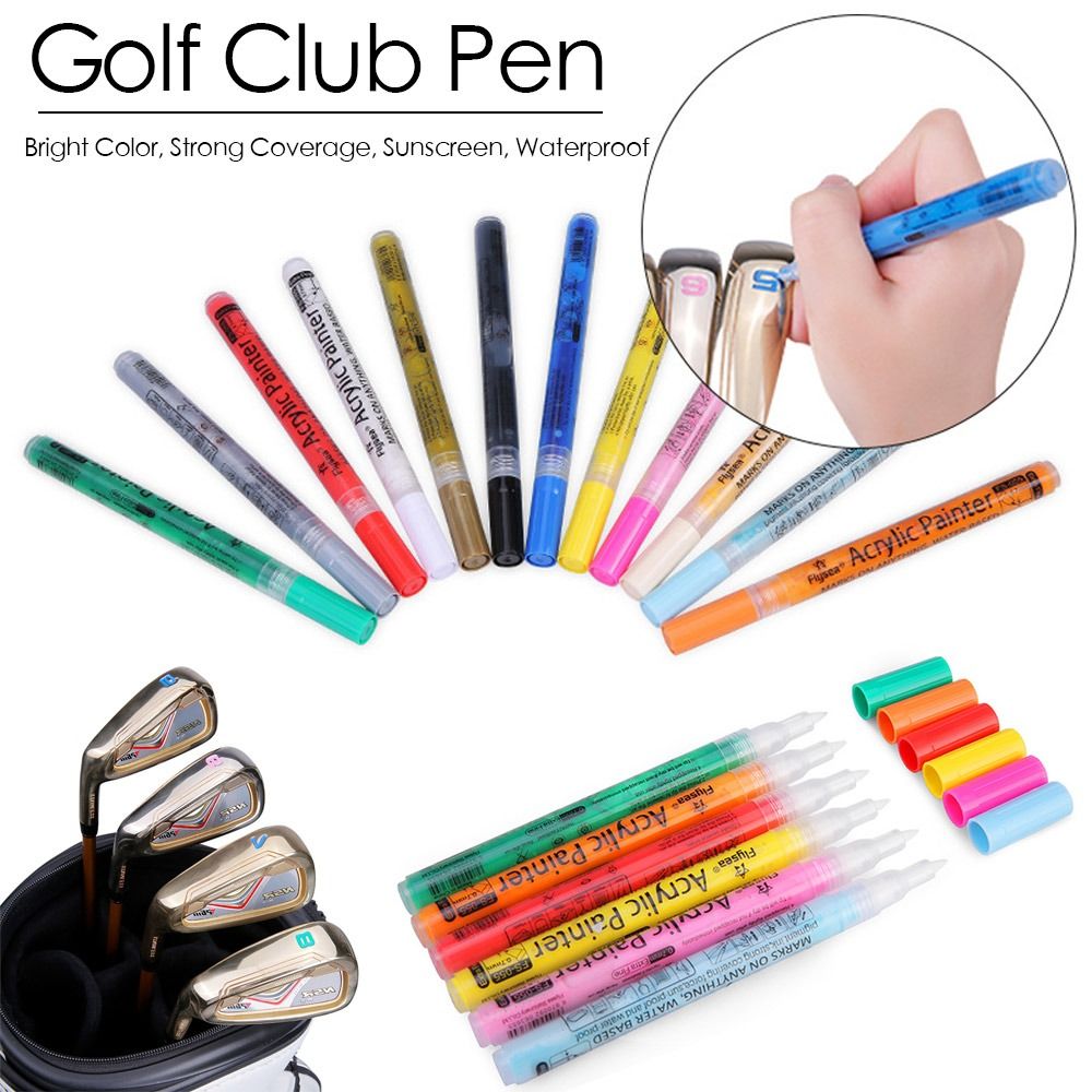 Color Changing Golf Club Acrylic Ink Pen