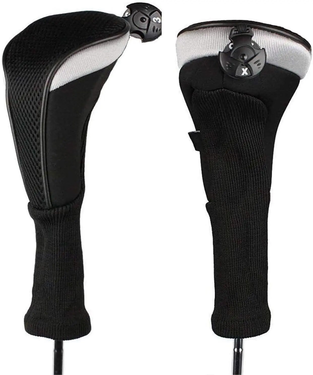 Interchangeable Golf Club Head Covers for Woods & Hybrids