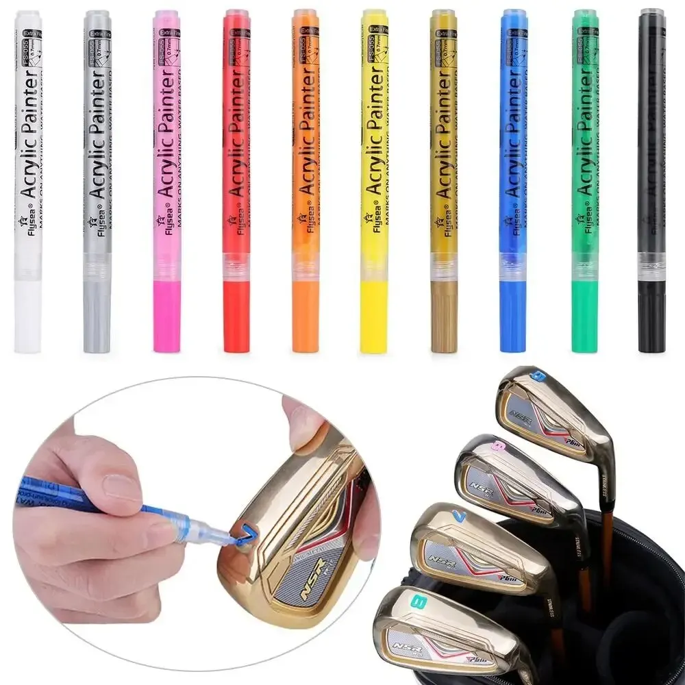 Color Changing Golf Club Acrylic Ink Pen