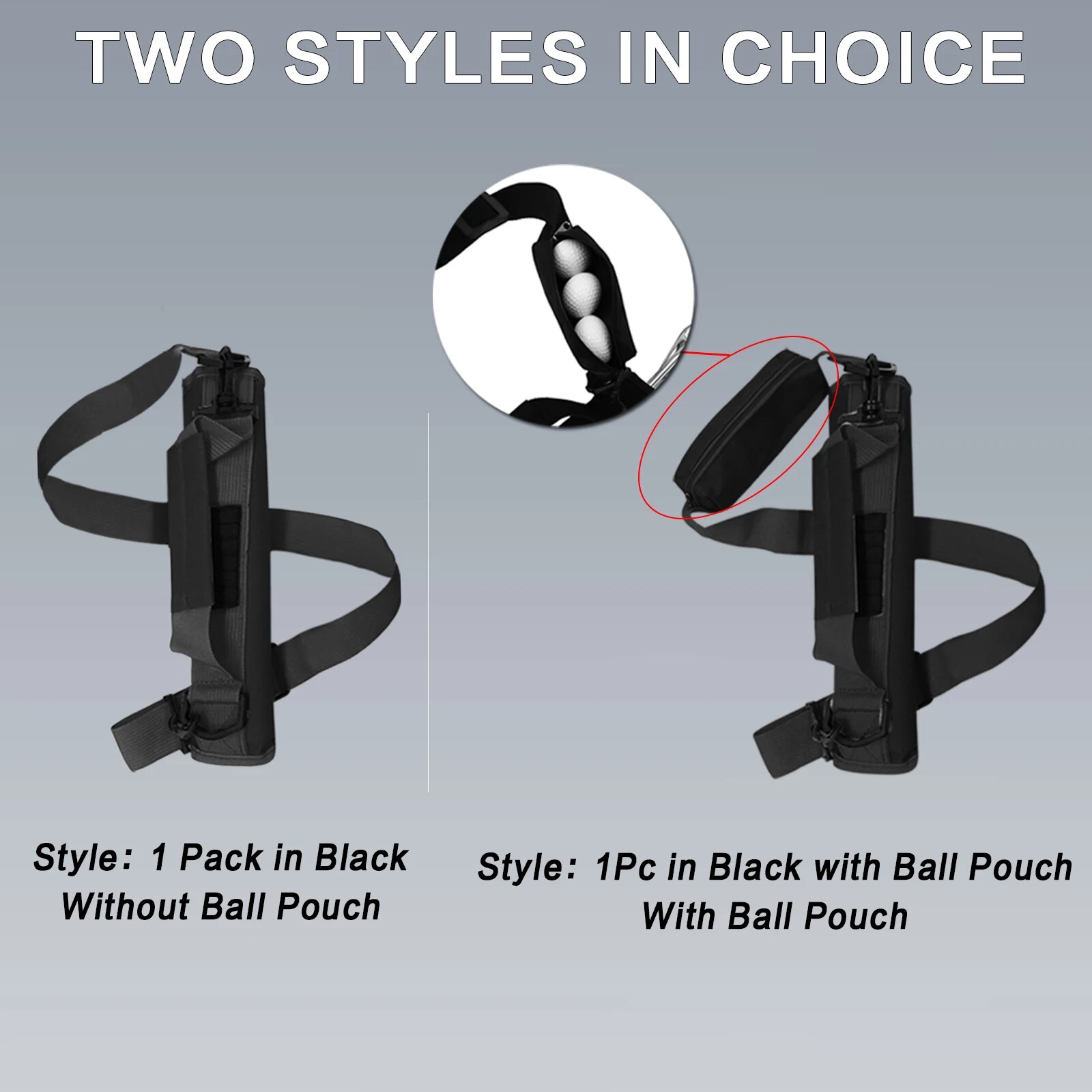 Lightweight Mini Golf Club Bag with Pouch