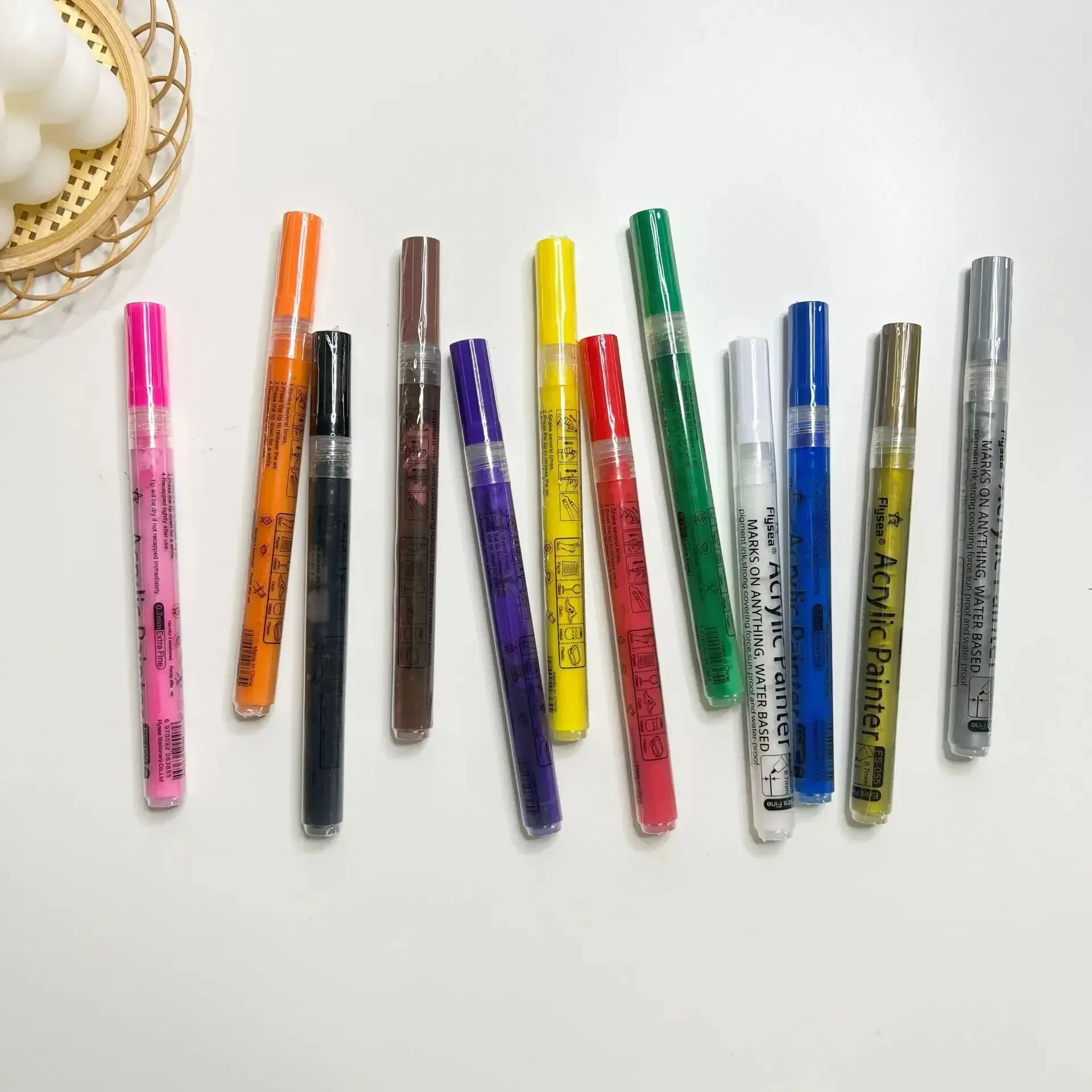 Color Changing Golf Club Acrylic Ink Pen