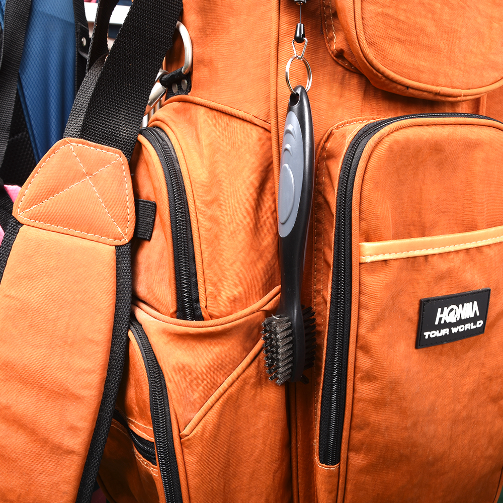 Dual-Sided Golf Club Cleaning Brush with Case