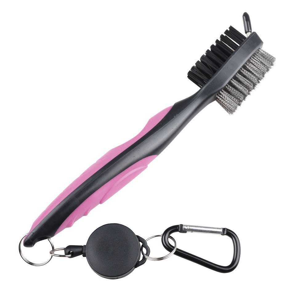 Dual-Sided Golf Club Cleaning Brush with Case