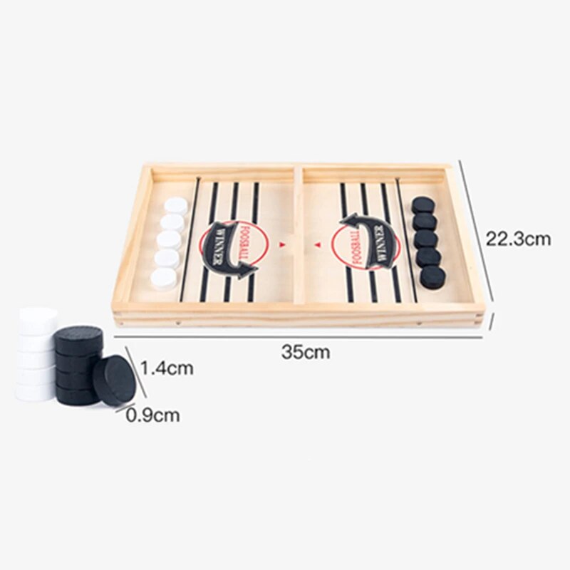 Interactive Wooden Billiard Game for Family Fun