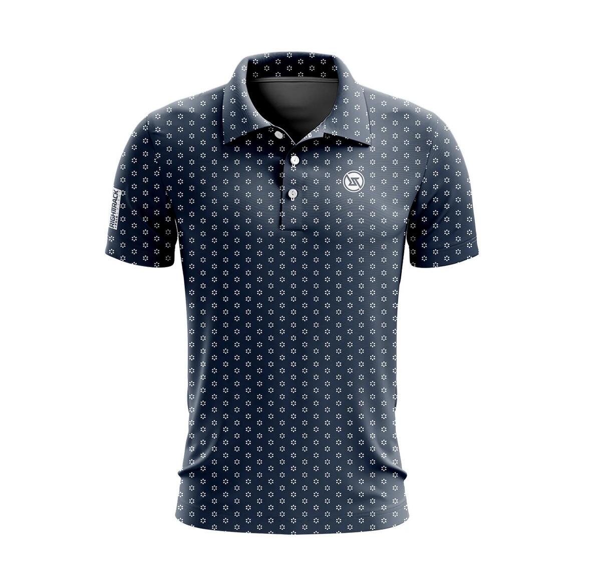 Colorful Men's Polo Shirt - Breathable Sportswear