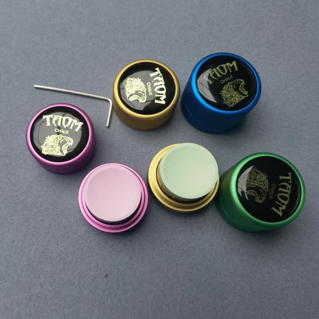 Aluminum Pool Chalk Holder and Case Accessory