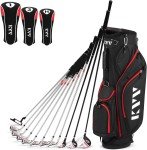 Men’s Golf Club Set with Bag and Covers
