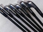 P77.0 Black Tungsten Golf Iron Set, 7 Pieces