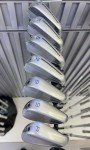 7-Piece Silver Golf Irons Set with Head Covers