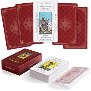 Erbacan Beginner Tarot Card Deck with Guidebook