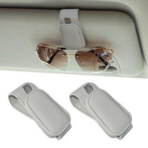 2-Pack Magnetic Sunglass Holders for Jeep Visors