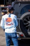 Jeep Wrangler Men's Beach Wash Longsleeve T-Shirt