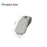 2-Pack Magnetic Sunglass Holders for Jeep Visors