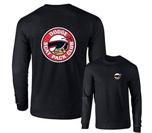 Dodge SCAT Pack Club Long Sleeve Black Tee 3XL