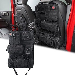 Universal Molle Panel Seat Back Organizer for Vehicles