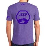 Purple Jeep Life Supersoft Triblend T-Shirt - 2X