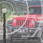 BASIKER 7-Inch Antenna for Jeep Wrangler & Gladiator