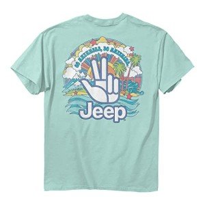 Surfadelic Jeep T-Shirt - Large Blue Fit