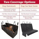 Waterproof Dog Seat Cover for Jeep Back Seat