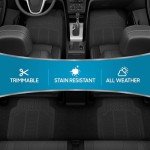 All-Weather Jeep Floor Mats – 4-Piece Set