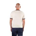 Off-White Jeep Distressed Logo Ringer T-Shirt