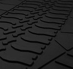 Custom Fit Rubber Floor Mats for Jeep Wrangler