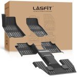 LASFIT Custom All-Weather Floor Mats for Jeep L