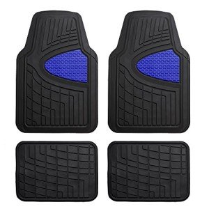 Heavy-Duty Rubber Floor Mats for Jeep - Blue