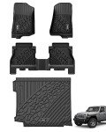 All-Weather Floor Mats for Jeep Wrangler JL 2018-2024