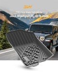 All-Weather Floor Mats for Jeep Wrangler JL 2018-2024