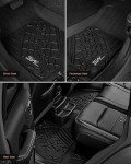 All-Weather Floor Mats for Jeep Wrangler JL 2018-2024