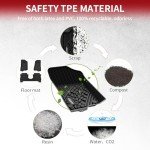 LASFIT All-Weather Floor Mats for Jeep Gladiator