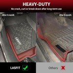 LASFIT All-Weather Floor Mats for Jeep Gladiator