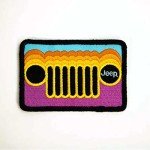 Jeep Retromatic Grille Logo Embroidered Patch