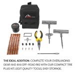 Boulder Tools Compact Tire Repair Kit with Pouch