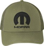 Mopar Olive Structured Racing Embroidered Hat