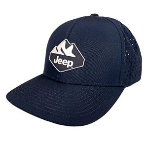 Navy Jeep Range Logo Moisture-Wicking Hat